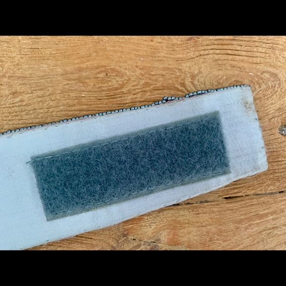 Vintage hand beaded belt - Picture 7 of 8